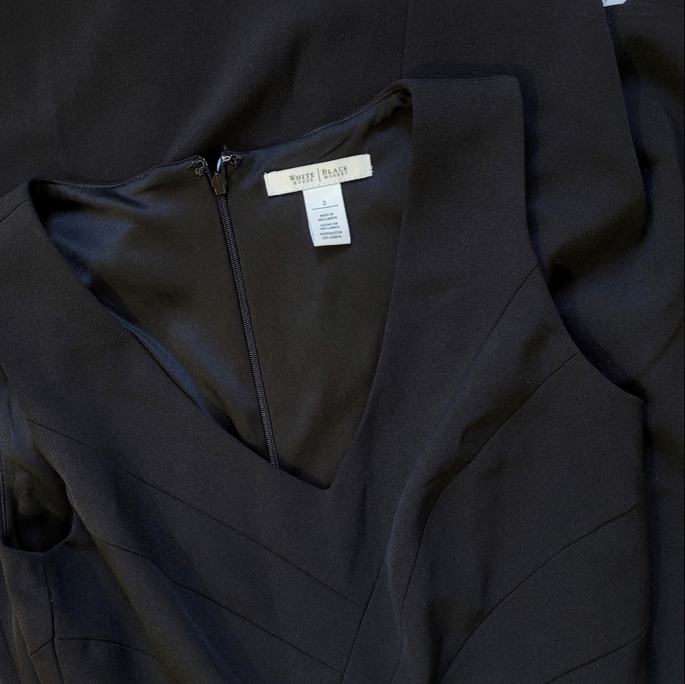 🍒LIKE NEW🍒 WHBM BLACK DRESS - Picture 6 of 6
